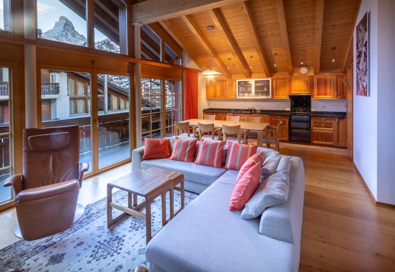 Haus Malva By Zermatt Premium Apartments Luaran gambar